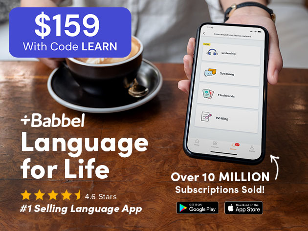 Babbel Language Learning: Lifetime Subscription (All Languages)