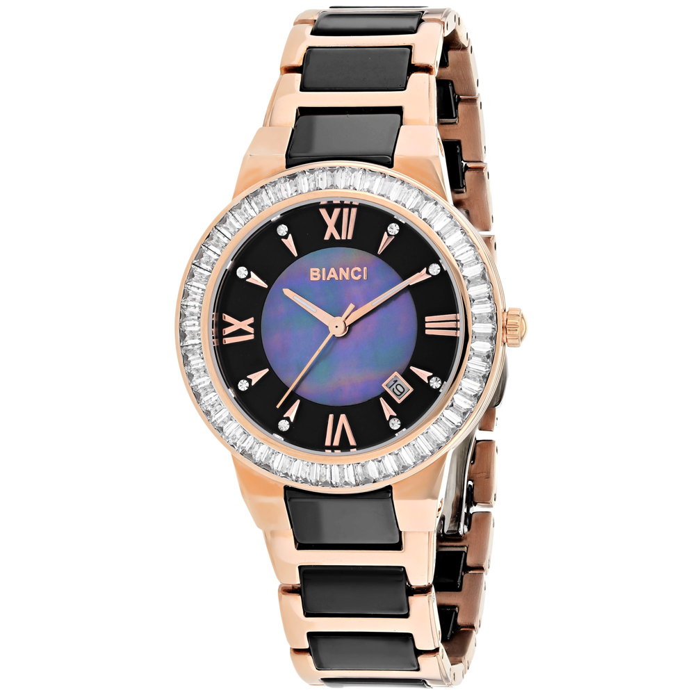 Roberto Bianci Women's Allegra Black MOI Dial Watch - RB58720