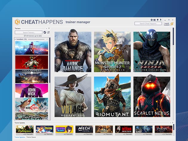 Cheat Happens Latest PC Cheat Codes: Premium Lifetime Subscription