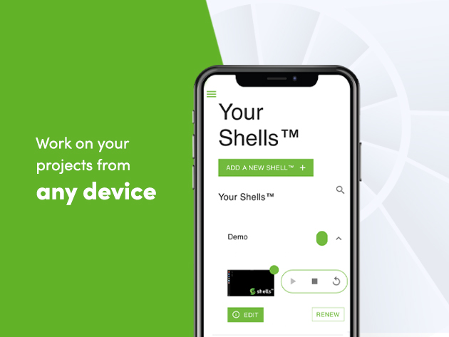 Shells™ Personal Cloud Computer: 1-Yr Subscription (Pro Plan)