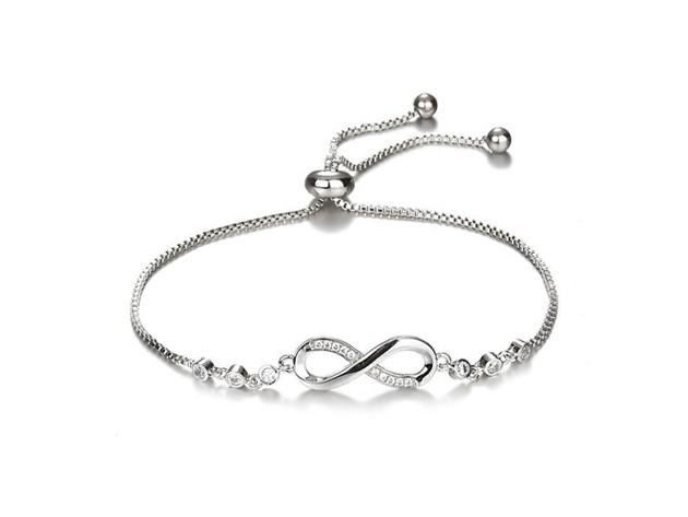 Silver Infinity Bracelet