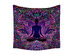 Art Retro Wall Tapestry “Colorful Yogi” (150x130cm)