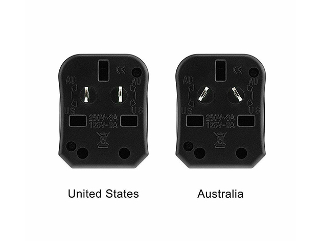 XIT Versatile Travel Plug Adapter