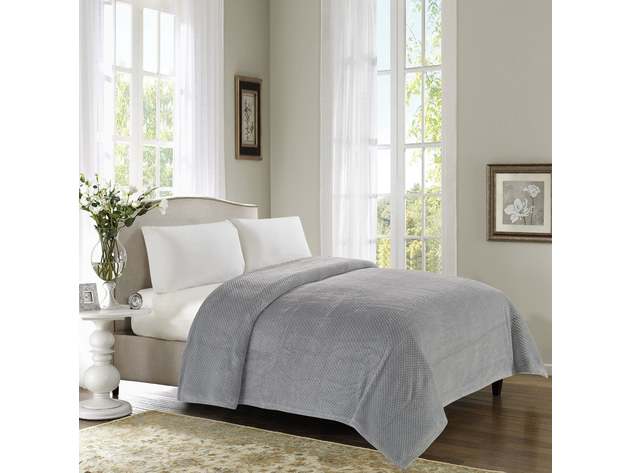 350 Series Classic Textured Blanket Silver King