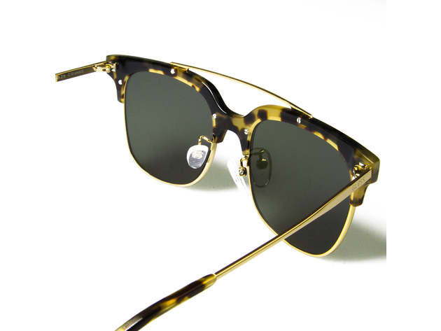 Crusie Sunglasses Tortoise - Gold / Green