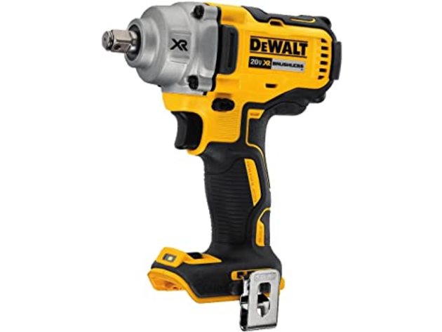 DEWALT 20V MAX* XR Cordless Impact Wrench with Hog Ring Anvil, 1/2", Tool Only (Refurbished)