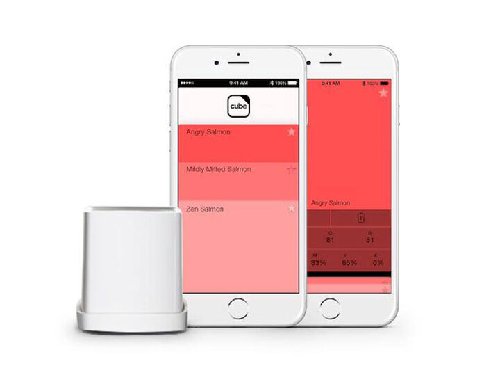 画材 CUBE color degitizer Cube - Portable Color Digitizer from Palette on Tindie