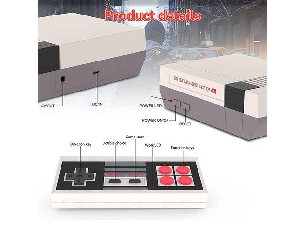 620 Retro Game Console