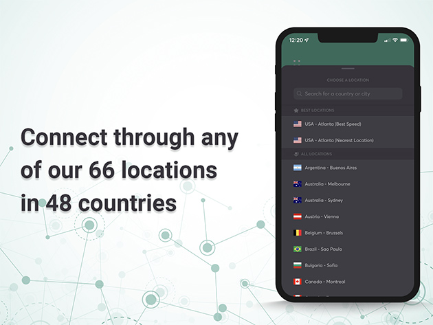 WeVPN: Fast, Secure & Affordable VPN Service (3-Yr Subscription)