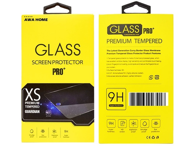 Premium Tempered Glass for Samsung Apple iPhone 4