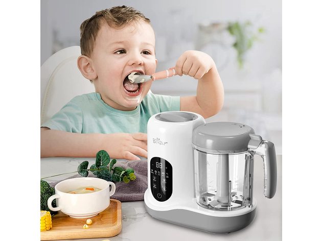 Food store steamer blender