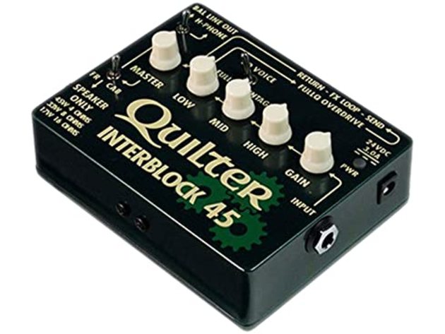 Quilter Labs InterBlock 45 Aluminum Retention Plate Versatile Guitar Head