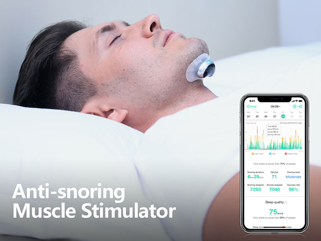 Snore Circle YA4200 Electronic Muscle Stimulator Plus