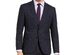Hugo Boss Men's Modern-Fit Stretch Dark Blue Plaid Suit Jacket Blue Size 36