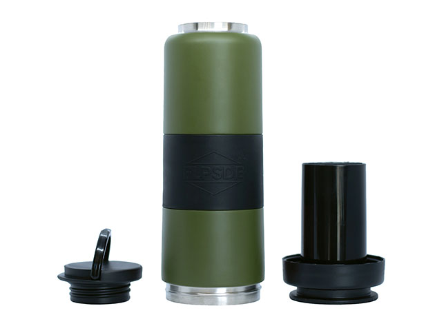 FLPSDE Dual Chamber Water Bottle (Evergreen)