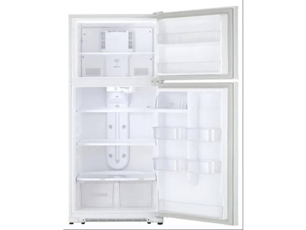 Crosley CRD1812NW 18 Cu. Ft. White Top Mount Refrigerator