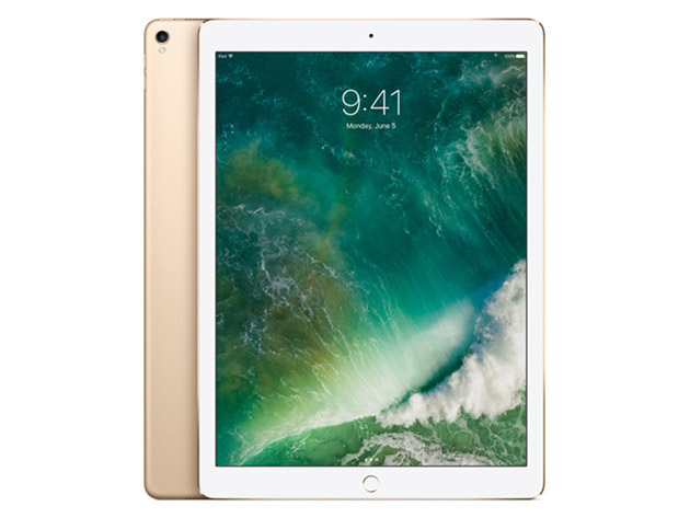 Apple iPad Pro 12.9" 1st Gen, 256GB, WiFi & 4G Unlocked, Gold (Refurbished)