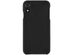 Case-Mate Apple iPhone XR Barely There Leather Case, Simplicity and Style, Smooth Black