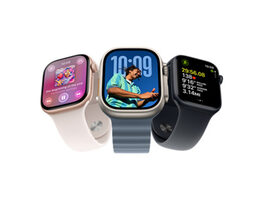Apple Watch Series 11 (2025) GPS + Cellular 42mm Gray w/ M Black Band (Refurbished)