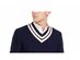 Club Room Men's Textured Cricket Sweater Dark Blue Size XX-Large