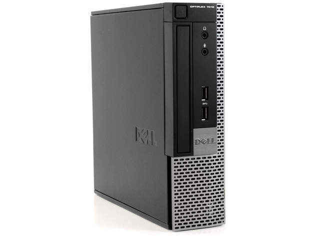 Dell Optiplex 7010 Ultra Small Form Factor Computer PC, 3.2 GHz Intel i5 Quad Core, 8GB DDR3 RAM, 500GB SATA Hard Drive, Windows 10 Professional 64 bit (Renewed)