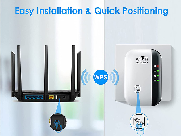 Super Boost WiFi Booster Boost WiFi Signal, Range Extender, Repeater,  Access Point