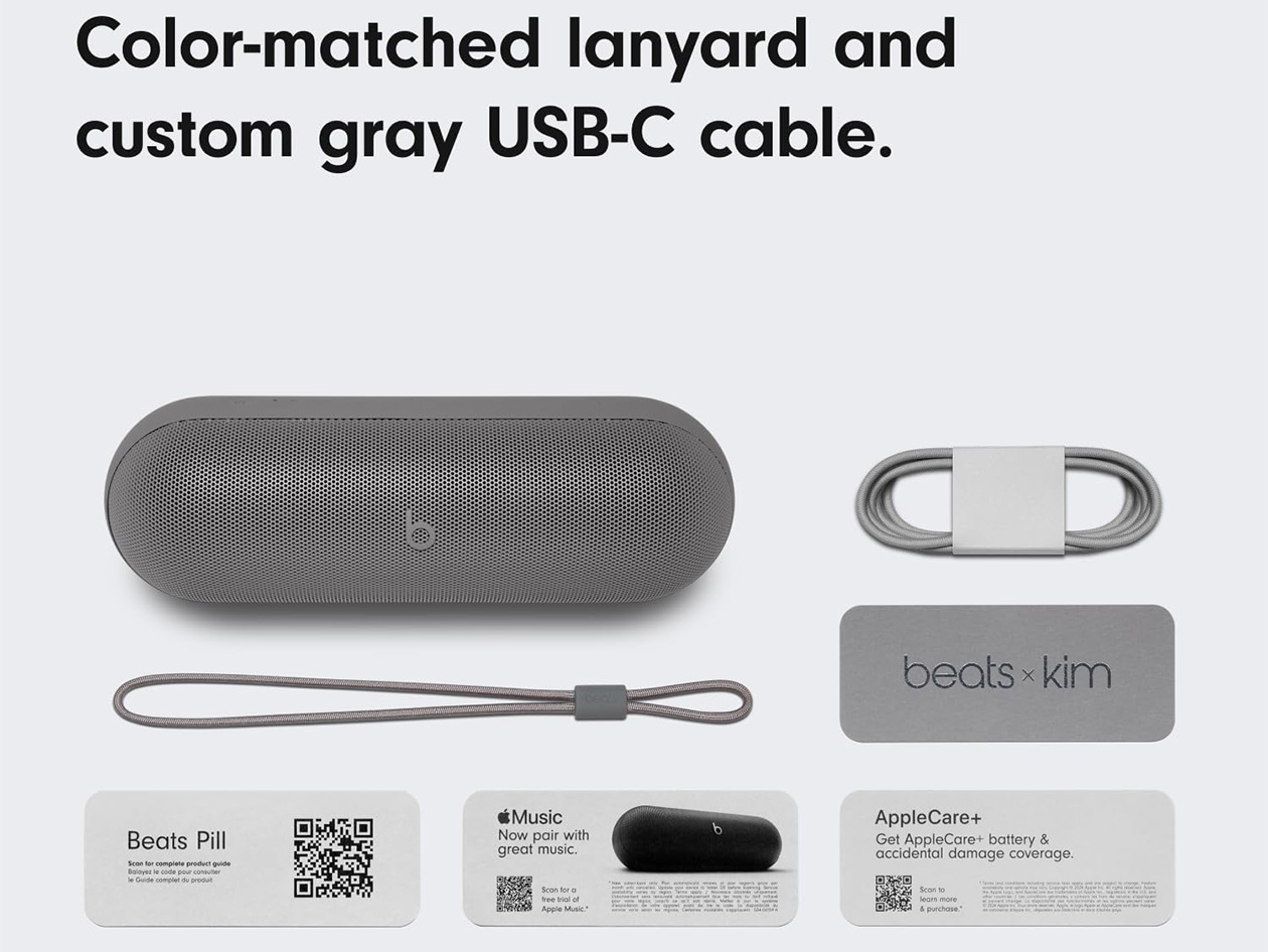 Beats Pill x Kim Kardashian Collab Wireless Bluetooth Speaker