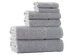 Timaru Turkish Towels 6-Piece Set (Silver)