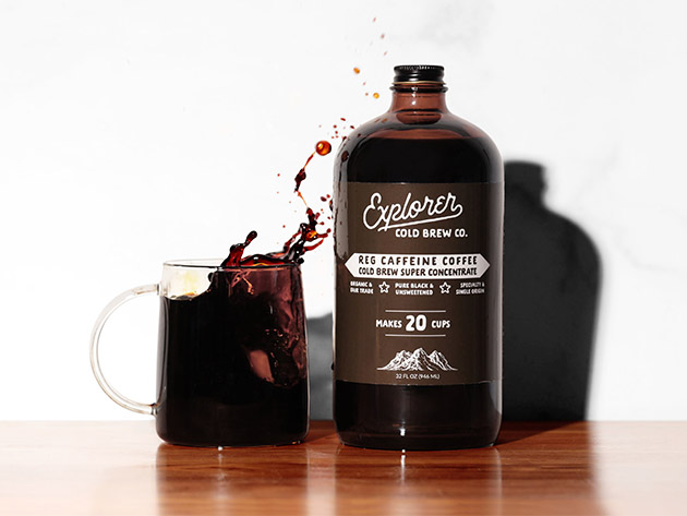 Get a 32oz Big Bottle of Explorer Cold Brew for Only $34.99!