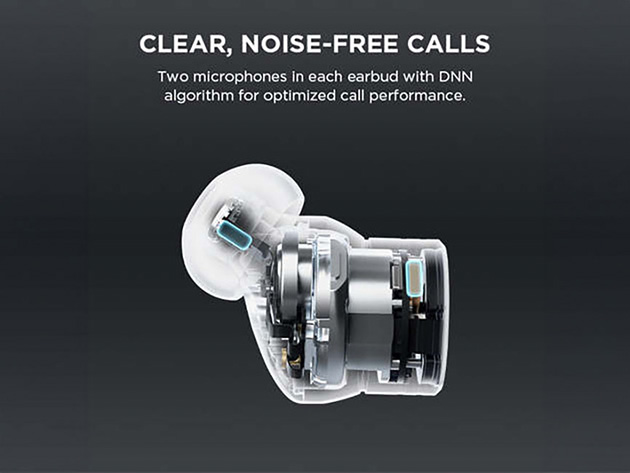 1MORE PistonBuds Pro True Wireless Active Noise Canceling Headphones (White)