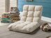 Loungie Quilted Recliner Chair (Beige)