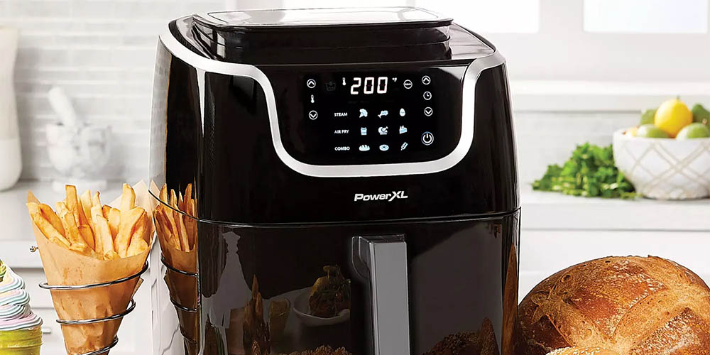 PowerXL 10-in-1 Air Fryer Steamer with Muffin Pan