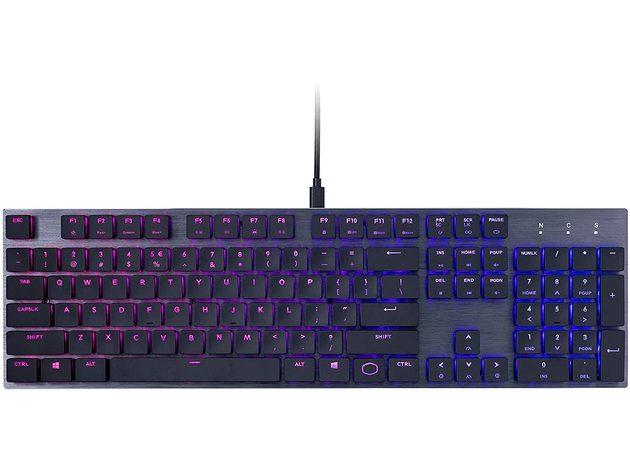Cooler Master Sk-650-Gklr1-US SK650 Mechanical Keyboard | Cherry MX Low Profile (Refurbished, Open Retail Box)