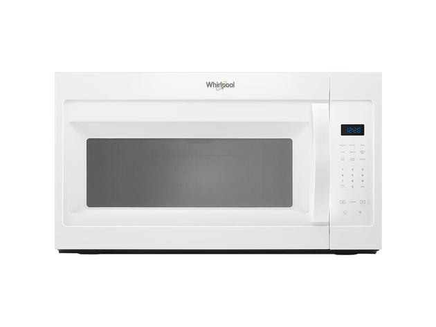 Whirlpool WMH31017HW 1.7 Cu. Ft. White Over-the-Range Microwave ...