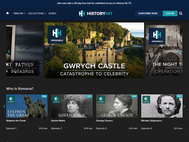 History Hit TV: 3-Yr Subscription