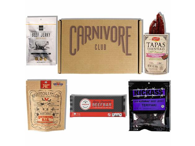 Carnivore Club Snack Box Sampler