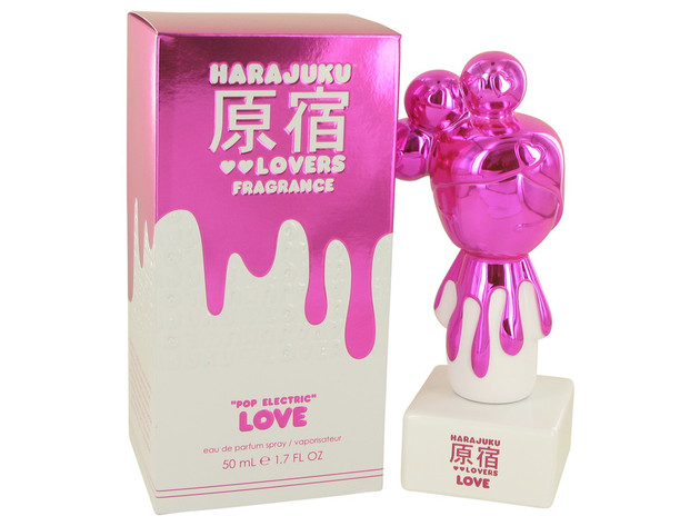 Harajuku Lovers Pop Electric Love by Gwen Stefani Eau De Parfum Spray 1.7 oz