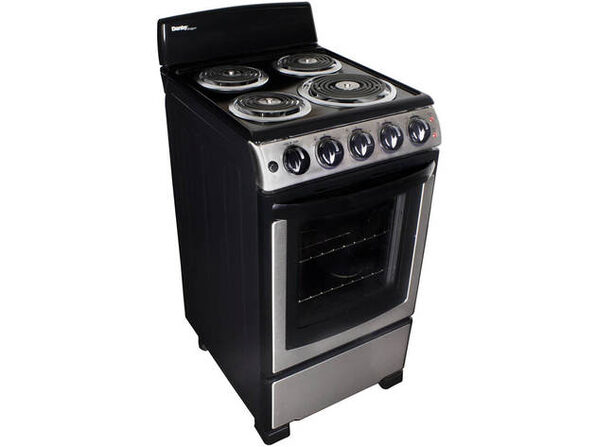 Danby 20 Wide Electric Range in Stainless Steel - DER202BSS