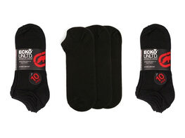 30-Pair Ecko Men's Quick-Dry No-Show Athletic Socks 