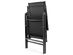 Costway Set of 2 Patio Folding Chair Recliner Adjustable  Black