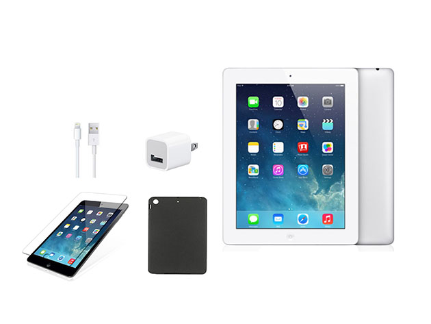 Apple iPad 4th Gen 32GB (Refurbished: Wi-Fi Only) + Accessories Bundle