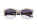 Swarovski White & Smoke Wayfarer Style Sunglasses (Store-Display Model)