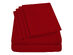 Super-Soft 1800 Series Bamboo Blend 3-Piece Sheet Set (Burgundy/Twin)