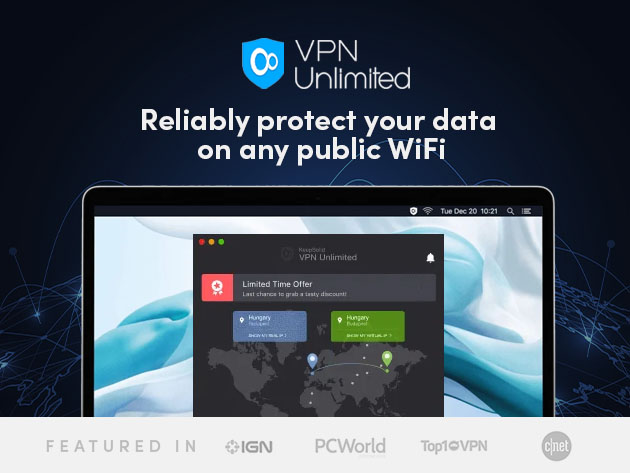 KeepSolid VPN Unlimited: 3-Yr Subscription