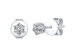 Essentials 0.25CT Lab-Grown Diamond Solitaire Earrings in 10K White Gold
