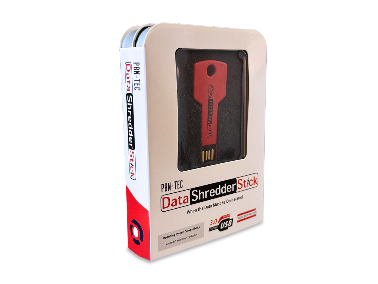 Data Shredder Stick Secure Data Wiping Tool for Windows