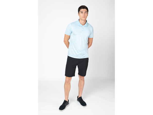 Kyodan Mens Golf Polo Shirts Short Sleeve Casual Fit - X-Large