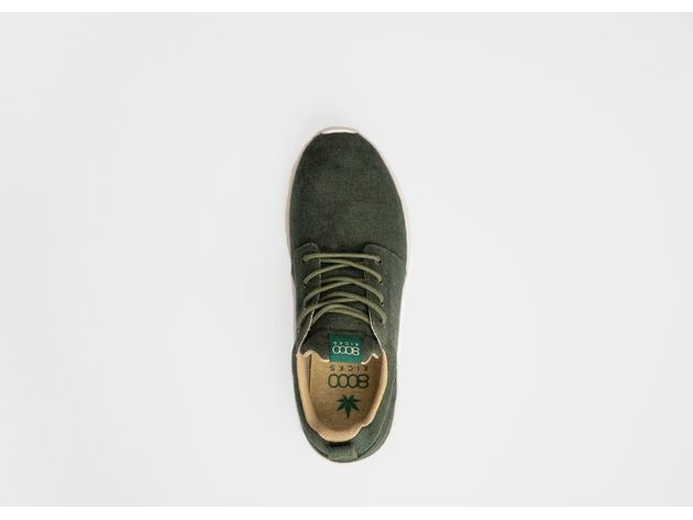 Explorer V2 Hemp Sneakers for Men Dark Green - US M 15