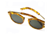 Rounder Sunglasses Havana -Gold / Green