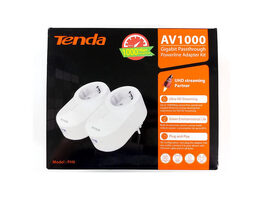 Tenda PH6 AV1000 Powerline Ethernet Adapter Kit with Gigabit Ethernet Ports